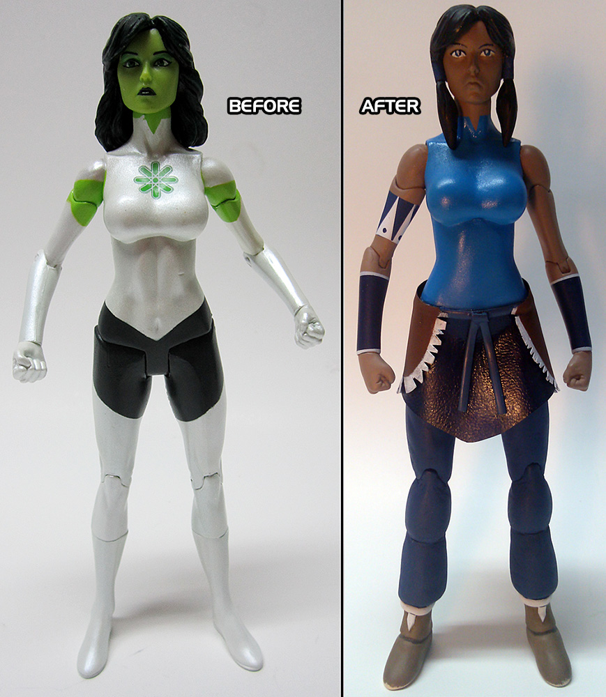 legend of korra action figures